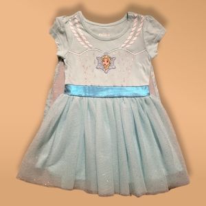 Disney Elsa dress with cape